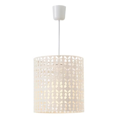 Lámpara de techo árabe beige de metal para decoración de Ø 23x25 cm   LOLAhome