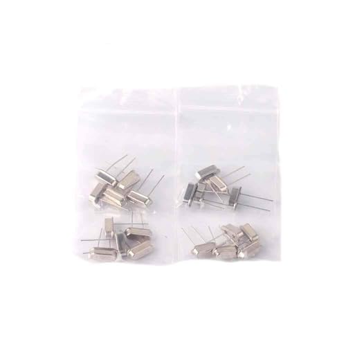 20PCS 4MHZ 8MHZ 12MHZ 20MHZ 4 Kinds Each 5pcs Crystals Crystals Package
