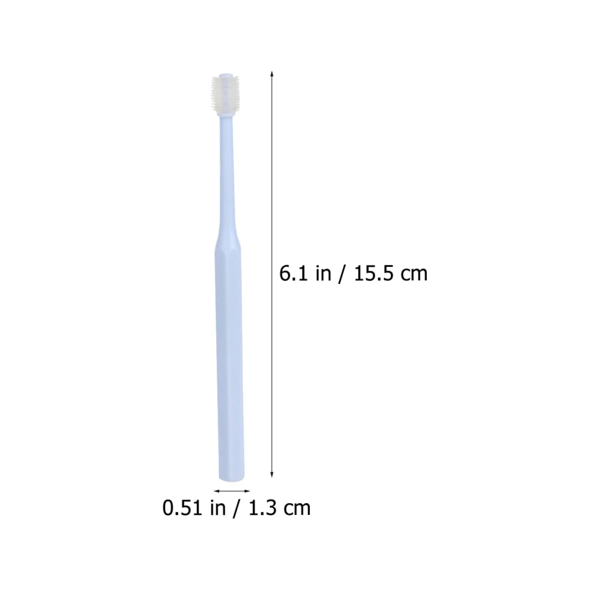Sosoport 12pièces Brosse à Dents Manuelle Pour Animaux De Compagnie Avec Manche Brosse à Dents Pratique Pour Chats Et Chiens Nettoyage Buccal