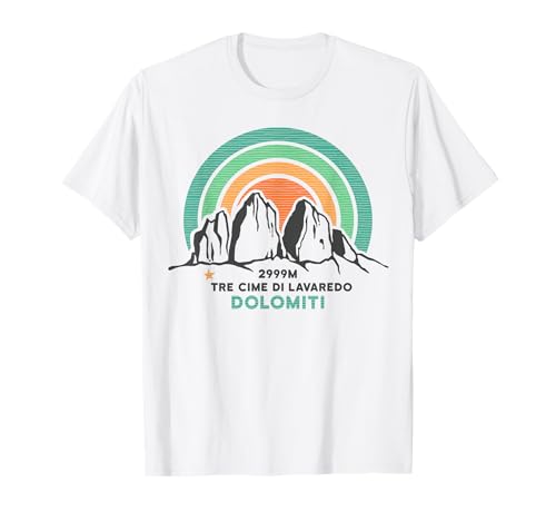 Dolomitas Tre Cime di Lavaredo Mantana Tirol del Sur Italia Camiseta