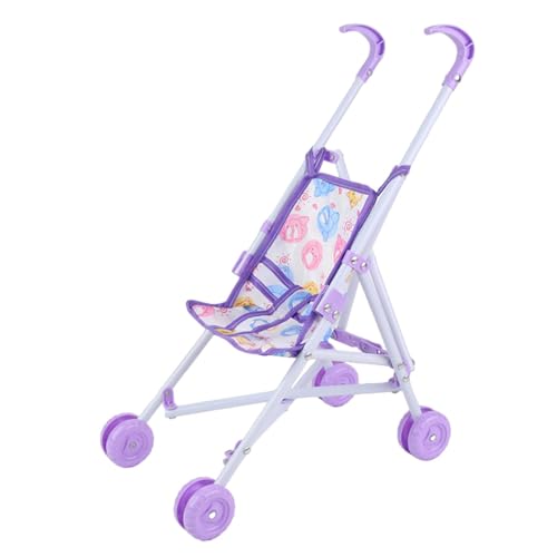 Cochecito para Muñecas, Silla De Paseo Plegable para Muñecas, Cochecito De Muñecos De Bebé, Carrito De Paseo De Juguete, Carrito para Muñecos para Niños Y Niñas, Carrito Bebe Juguete