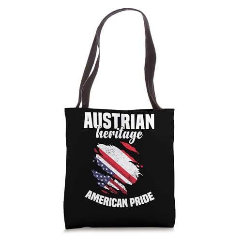 Austrian Flag Outfit American Flags US Uniform Austrian Tote Bag