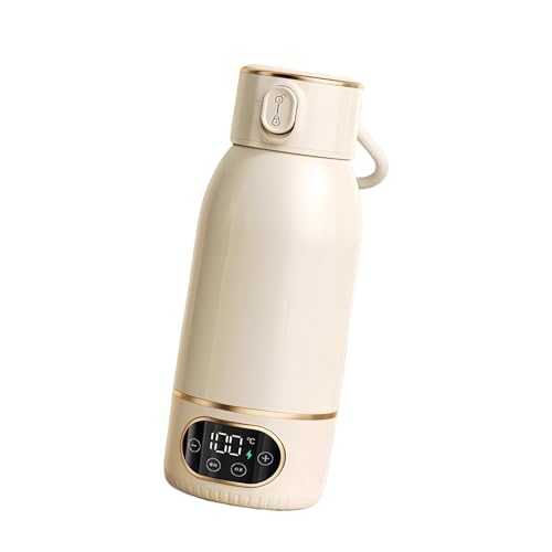 Calentador de botellas transportable de temperatura de gancho de 24 horas, 500 ml, gran capacidad para leche ecuación, calentamiento rápido, múltiples tazas funcionales