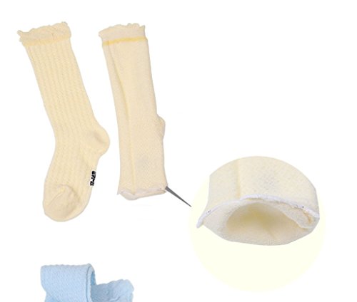Taiycyxgan Baby Girls And Boys Thicken Stockings 4 Pack Knee-High Socks(0-1 Years) #TOP3
