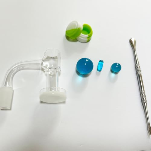 14mm Quarz Rohr Glas Ölbrenner Klarer Quarz Dicke Quarz Öl Rohr Glasrohr Quarz Banger Blau