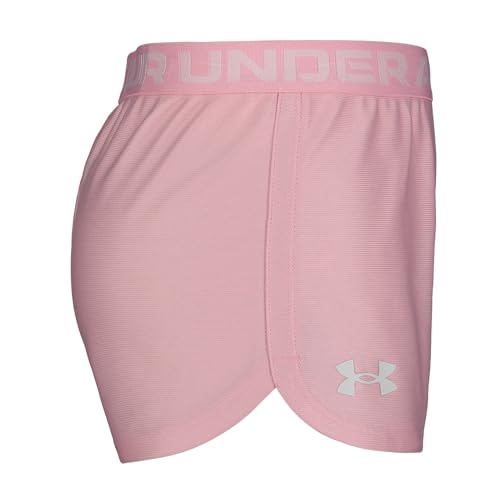 Under Armour Girls' Play Up Short, Elastic Waistband, Logo Detail, Lightweight3