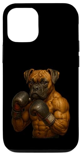 Cool Boxing Dog Lovers �{�N�T�[ �X�}�z�P�[�X iPhone 12/12 Pro �p
