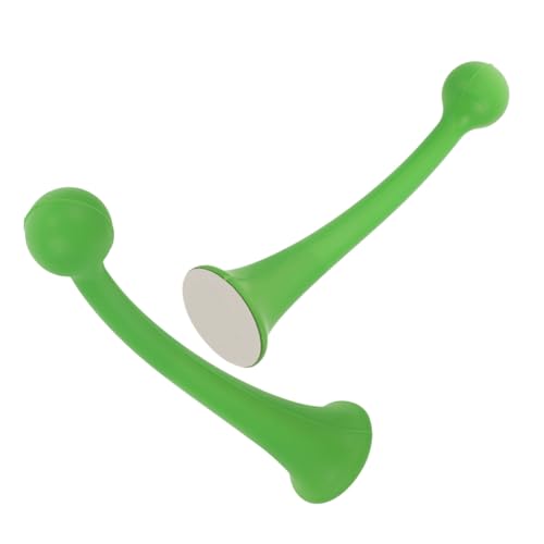 Alipis Car Roof Ornament 2pcs 3D Decals Adorable Tentacle Horns for Car Decoration