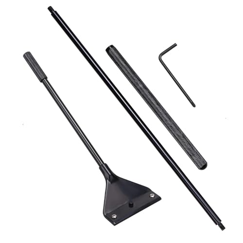 Coolty 66cm Algues Grattoir pour Aquarium avec 10pcs Acier Inoxydable Lames de Rechange, Outil de Nettoyage kit Aquarium en Verre Fish Tank – vue 2
