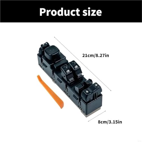 Bouton de commande lève-vitre électrique B5XC à réponse fluide - 4