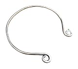 ARTIZANSTORE Viking torc necklace, Celtic spiral brass torq, Historical reenactment neck ring, norse
