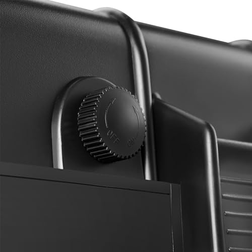 TecTake® Long, Universal Hard Case with 2 Wheels, 3 Foam Inserts, Pressure Valve & Padlock Eyelets, Shock-, Temperature- & Moisture-Resistant - Ideal Camera Case, Tool Case & Gun Case - 113.5x41x16cm - Image 8