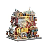 Lemax Vintage Grind Coffee Company, with 4.5V Adaptor #75187