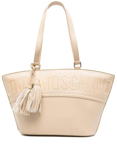 Love Moschino Damen Poljc4285pp0mkj0104u Schultertasche, beige
