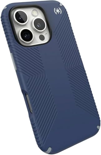 Image of Speck Presidio 2 Grip iPhone 16 Pro Max Case - Slim Phone Case (Costal Blue)