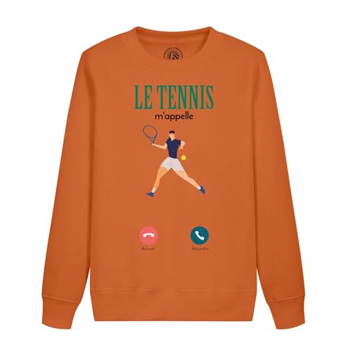 Sweatshirt enfant le tennis m'appelle vêtement confortable anti coup de froid