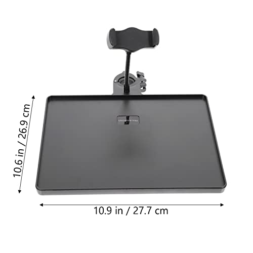 MILISTEN Titular Do Telefone Móvel Bandeja De Suporte De Microfone De Mesa Bandeja Porta Microfone E