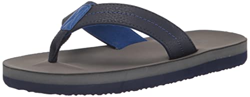 The Children's Place Boy's Flip Flops Sandal, Blue Grey, 3-4 Big Kid #TOP25
