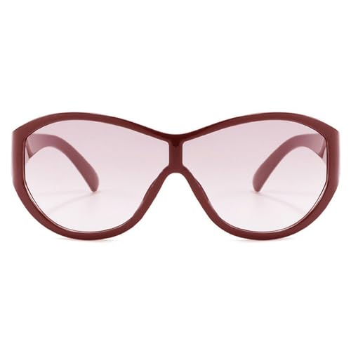 Oversized Round Sunglasses For Women Fashion Gradient Pilot Sun Glasses Men Punk Shades Outdoor UV Protection