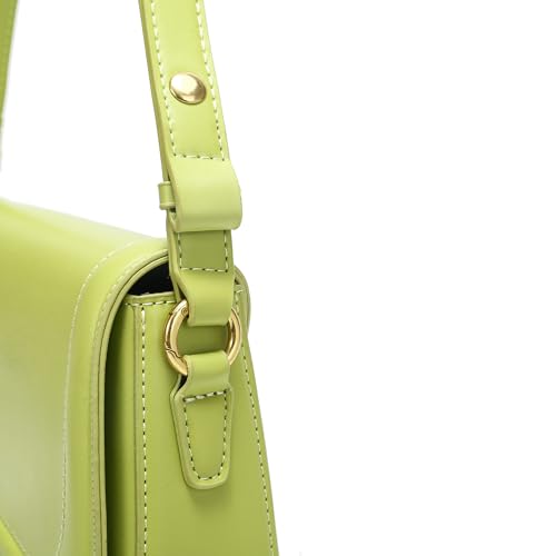 JOLLQUE Crescent Shoulder Bag for Women,Small Leather Strap Dumpling Handbag Purse,Unique Trendy Designer Hobo Crossbody Bags3