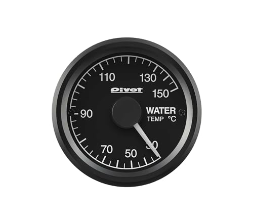 Amazon.co.jp: ピボット(Pivot) GT GAUGE-52 水温計 ホワイト照明 GSW
