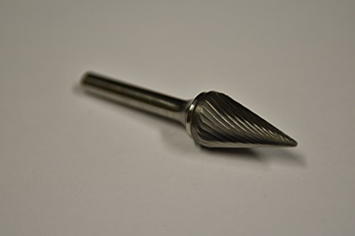 Fresa carburo corte sencillo SM-6 5/8" x 1" mango 1/4" miniatura 5