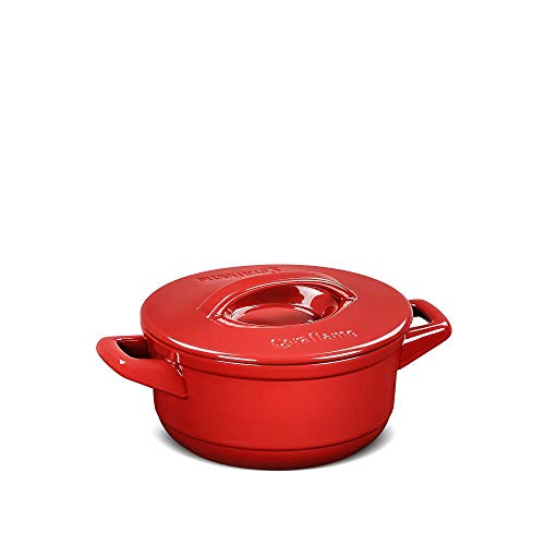 Conjunto de Panelas de Cerâmica Duo+, 5 Peças, Pomodoro, Ceraflame