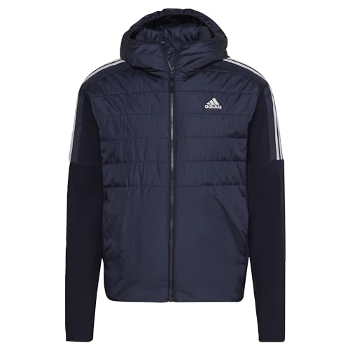 Chaqueta adidas Essentials Hombre con capucha un abrigo hibrido de peso medio