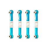 NMNRC 4PCS Alum Steering Turnbuckles Camber Tie Rod Link Linkage for HyperGo 1/16 H16BM H16PL H16GT H16DR...