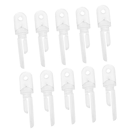 VINTORKY Blind Hook Accessory Set 10 Pieces Universal Hooks for Window Blinds and Curtain Rods