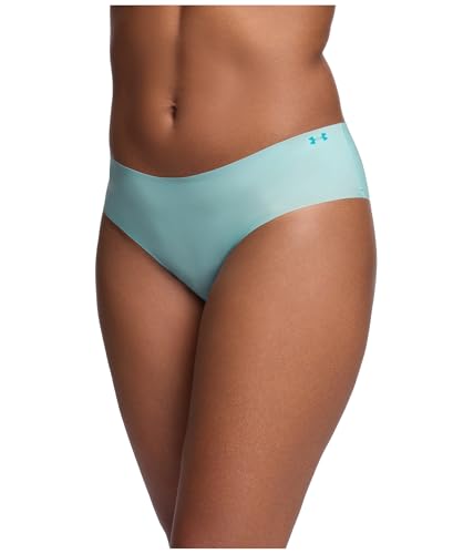Image of Under Armour Women's 3-pack Pure Stretch No Show Hipster Underwear, All-day Comfort & Ultra-soft Fit