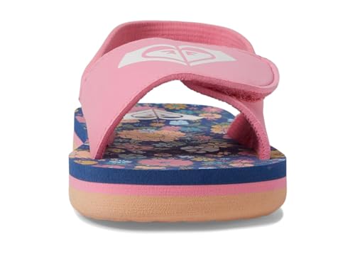 Image of Roxy Girl's TW Finn Sling Back Flip Flop Sandal Sandal, NAVY DREAM, 7 M M US Toddler