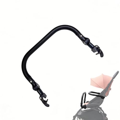 Arceau de protection pour poussette Babyzen YoYo barrière de sécurité en simili-cuir noir