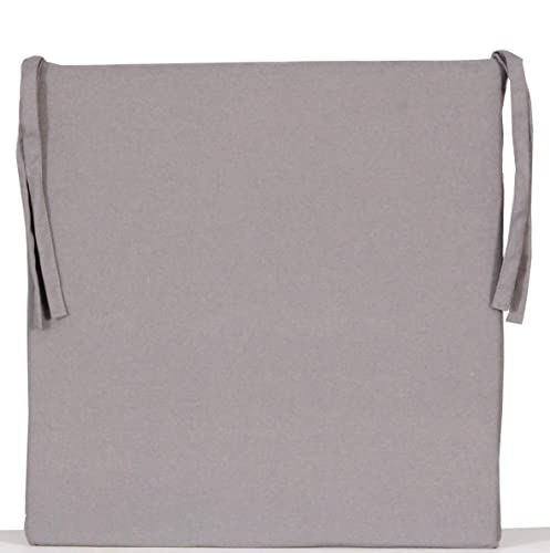 Gattino da sedia quadrata tinta unita 40 x 40 cm