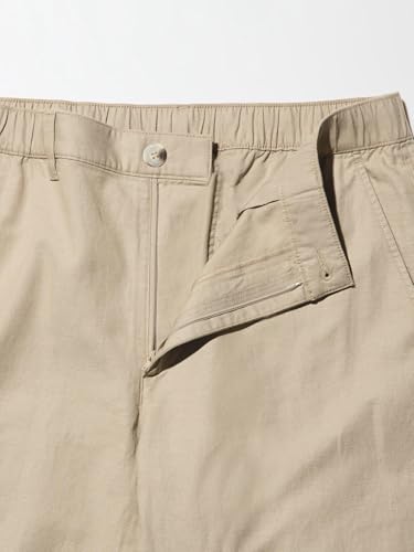 Men's Summer Casual Pants Elastic Waist Tapered Cut Beach Trousers for Comfort4