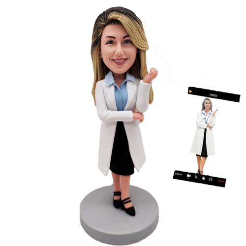 MYBOBBLE female pharmacist custom bobblehead
