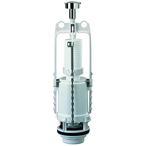 SIAMP Storm 33A Single Flush Toilet Valve 32335510, White Cover