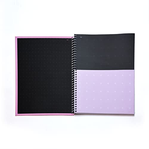 Caderno Espiral Jandaia 1 Mat 80Fls Holografica Sky