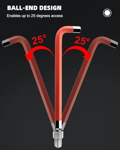 Image of ROTATION 14PC Jumbo Hex Key Allen Wrench Set, SAE 1 /16 inch -3 /4 inch