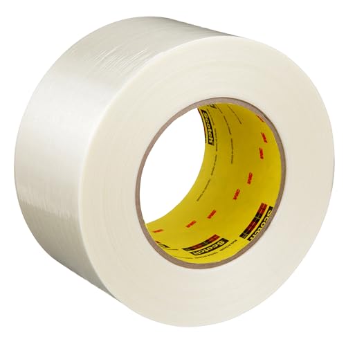 Image of 3M 898 Strapping Tape, 6.6 Mil, 3 inch x 60 yds., Clear, 12 /Case, 3M Stock# 7000123795