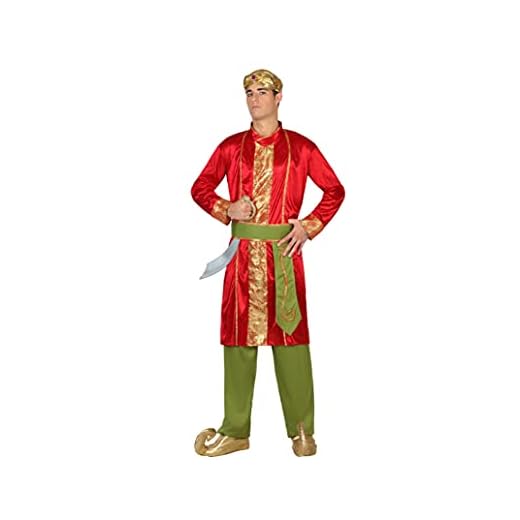 Atosa disfraz hindu hombre adulto rojo M
