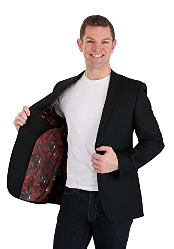 Freddy Krueger Men's Blazer Jacket - Horror Themed Formal Wear Coat for Business, Office, Work, or Halloween Parties