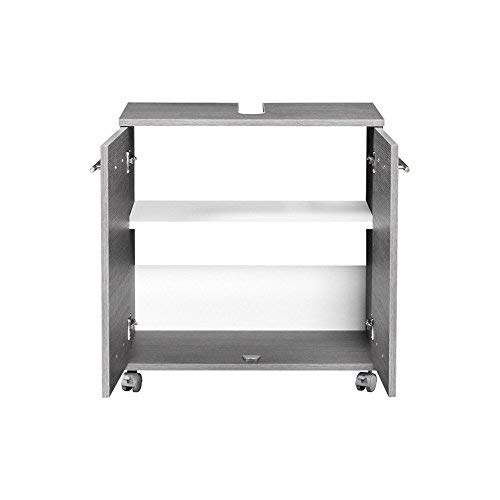 Schildmeyer 'Meyer White Under Sink Bathroom Storage Cabinet Schildmeyer 'Meyer White Under Sink Bathroom Storage Cabinet