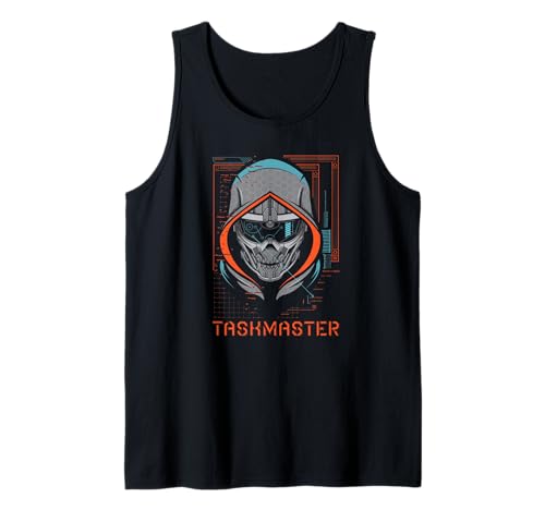 Débardeur Black Widow Taskmaster Marvel pour homme en coton imprimé