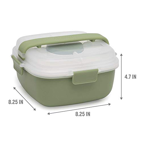 Goodful GFE00-K049 Stackable Lunch Box Container, Bento Style Food Storage thumb #10