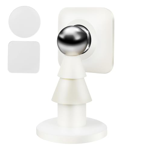 NULYLU Butée De Porte Magnétique sans Perçage Arrêtoir Adhésif pour Protection Murale Et Sécurité pour Appartements Et Espaces à Fort Passage