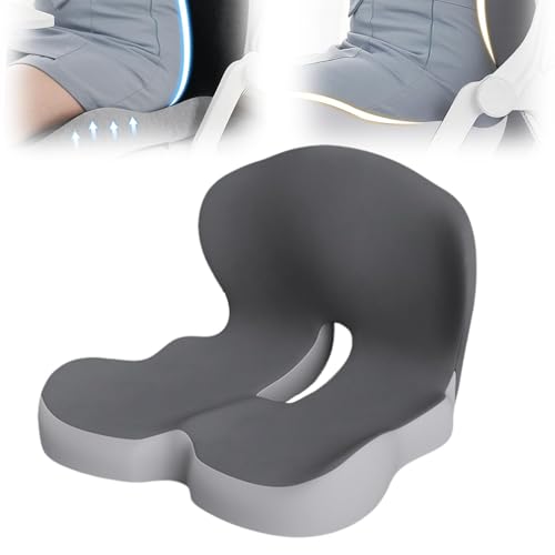 Coussin d'assise en mousse à mémoire de forme haute densité avec dossier ergonomique