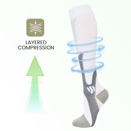 Youth Soccer Socks Boys Baseball Socks Compression Knee High Socks Cycling Athletic Socks Kids for Adult3