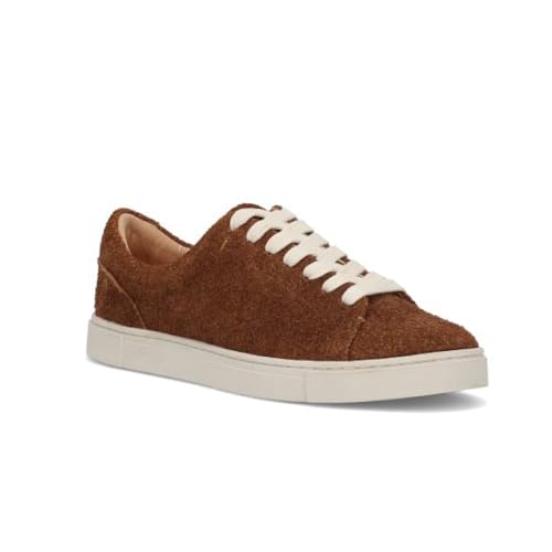 Image of Frye Ivy Low Lace Sneakers for Women - Removable Footbed Shoes - Leather Womens Casual Shoes - Crafted from Soft, Vintage Italian Leather with Removable Molded Footbed