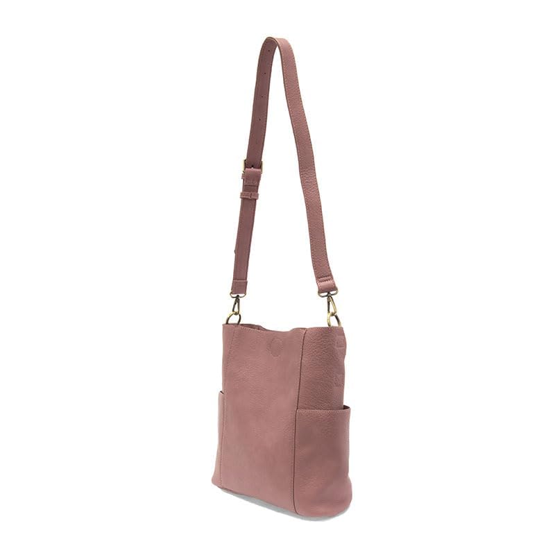 Image of Joy Susan Side-Pocket Bucket Bag: Kayleigh Crossbody